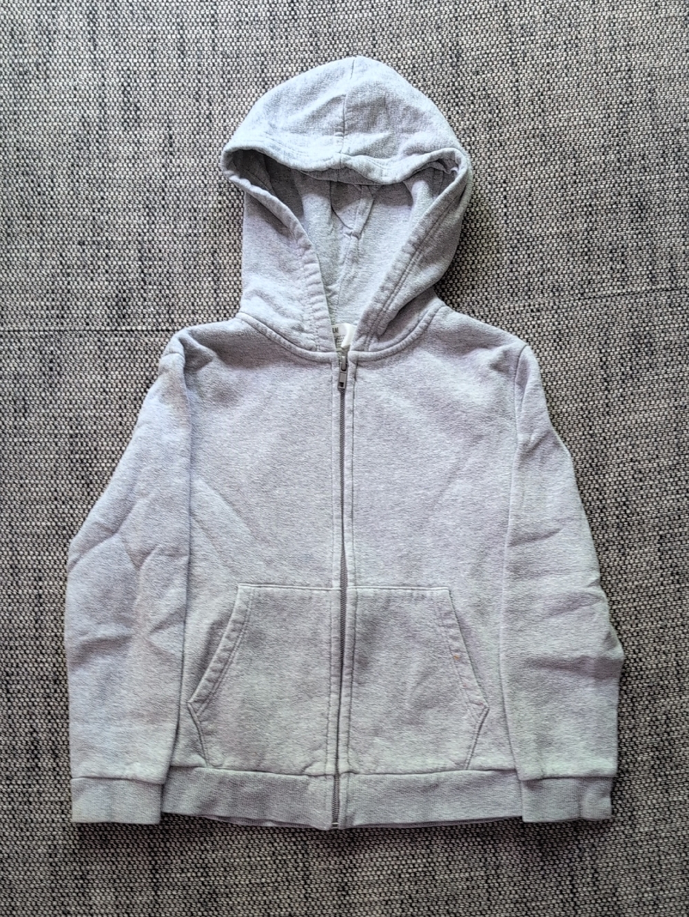 H&M Light Gray Kids Zip-Up Hoodie